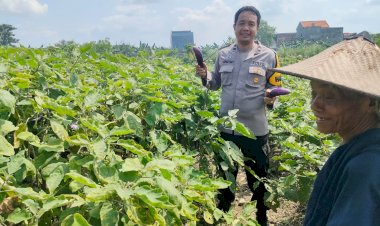 Polisi-Cinta-Petani,-Turun-Langsung-ke-Lahan